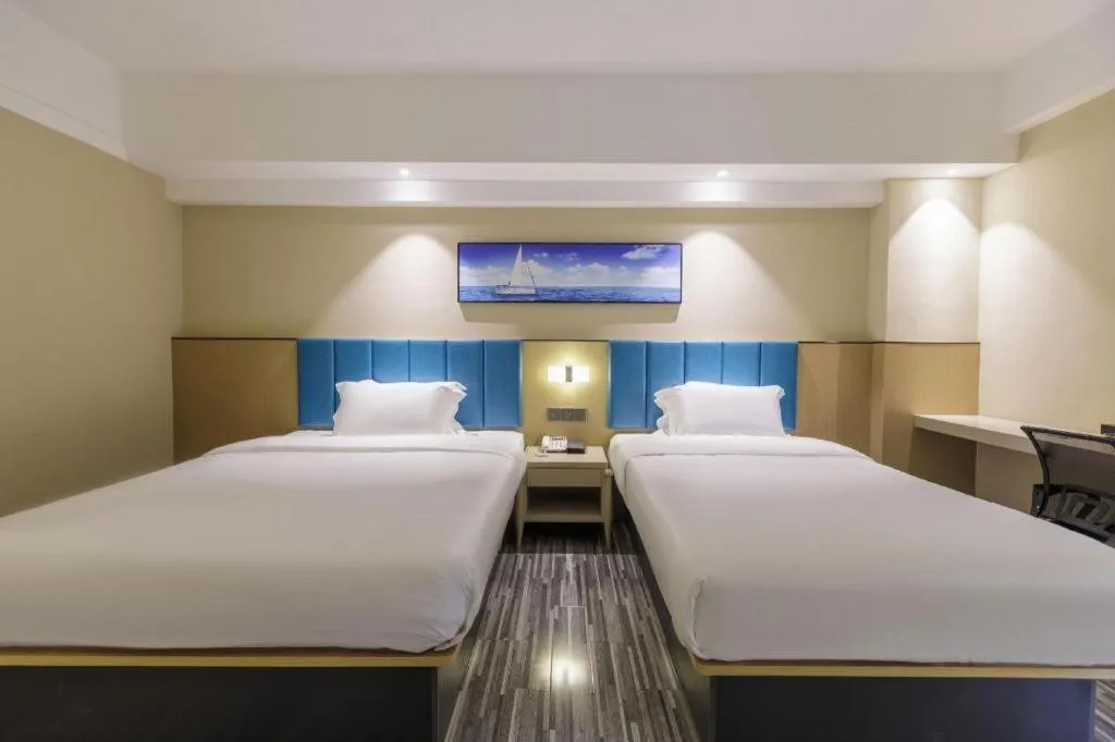 Bed in Jingtu hotel zhanjiang dingsheng plaza store