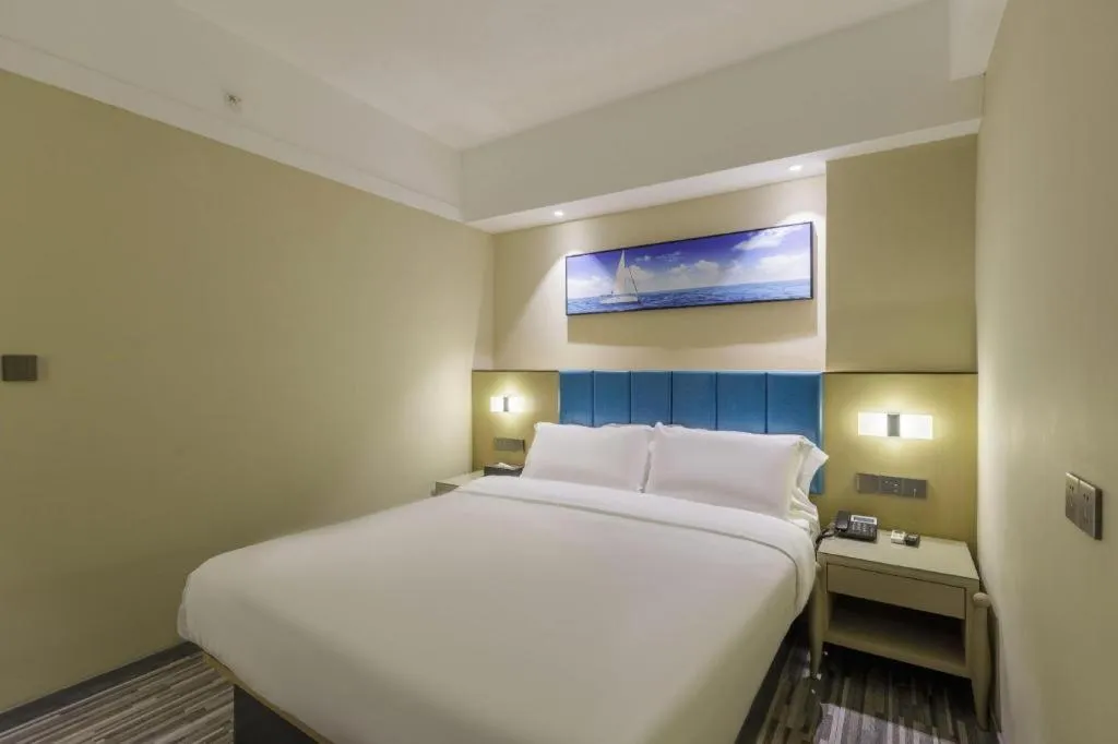 Bed in Jingtu hotel zhanjiang dingsheng plaza store