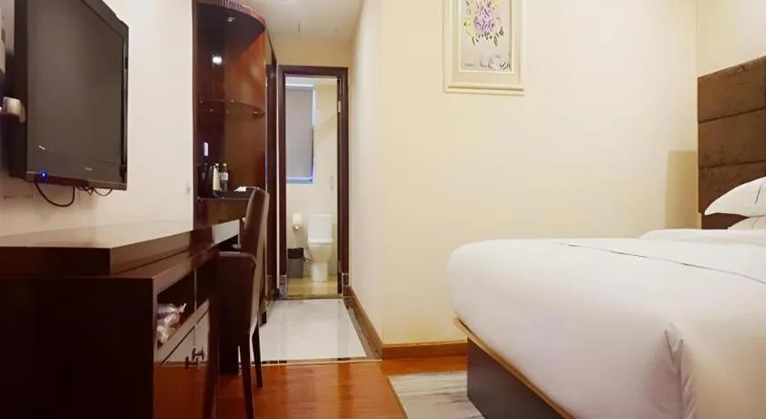 Bed in Jingtu hotel zhanjiang dingsheng plaza store