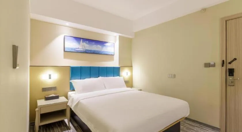 Bed in Jingtu hotel zhanjiang dingsheng plaza store