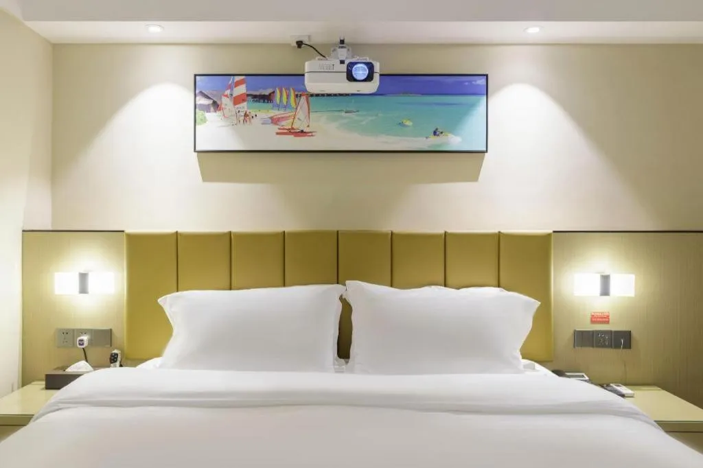 Bed in Jingtu hotel zhanjiang dingsheng plaza store