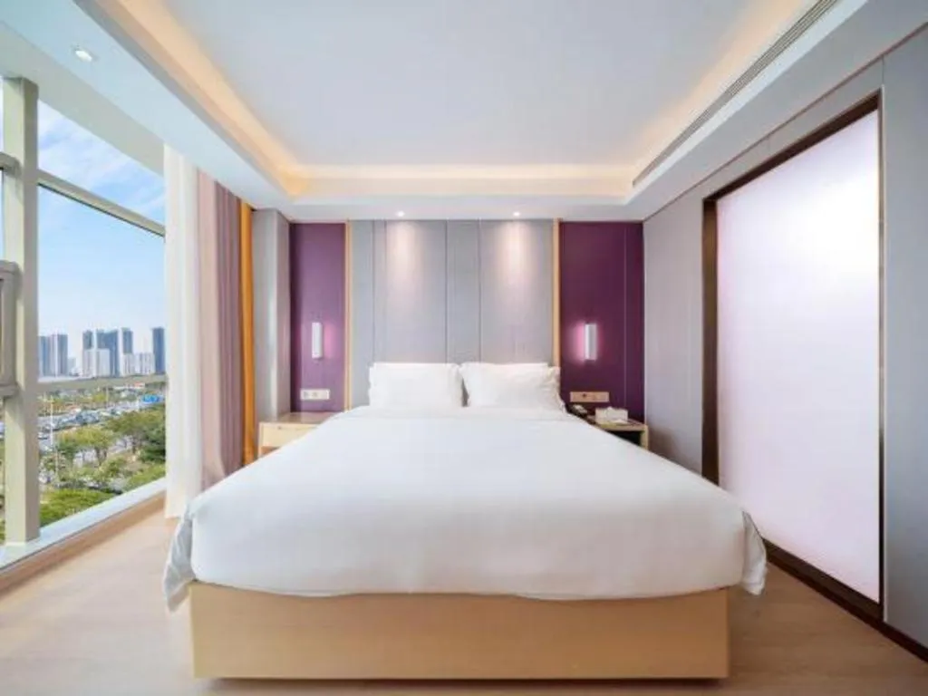 Bed in Lavande Hotels Guangzhou Baiyun Avenue North Metro Station