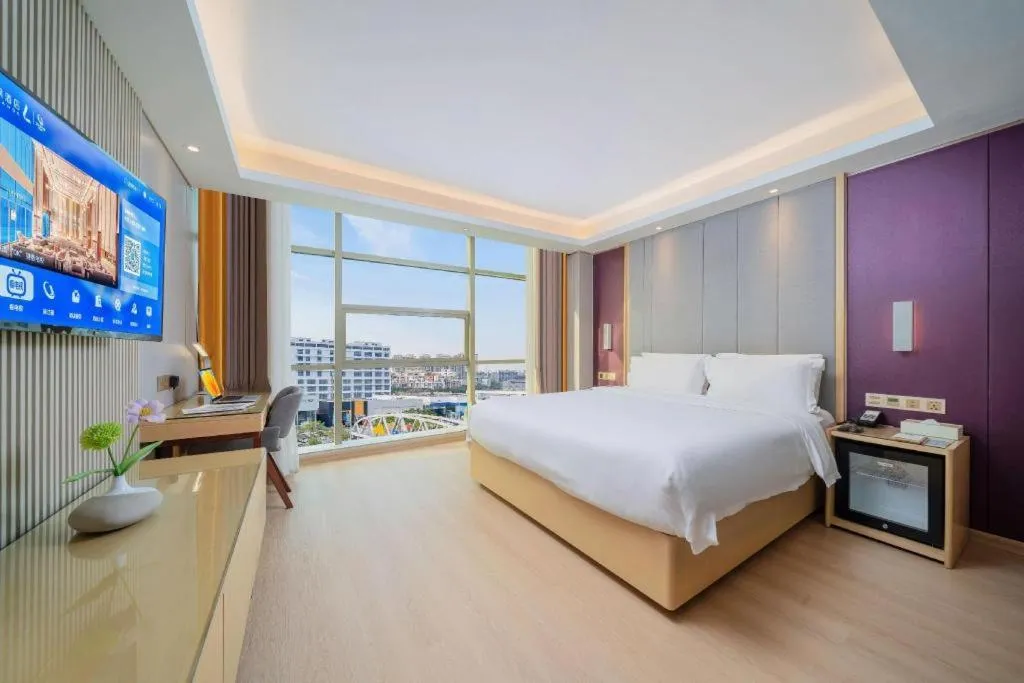 Bed in Lavande Hotels Guangzhou Baiyun Avenue North Metro Station