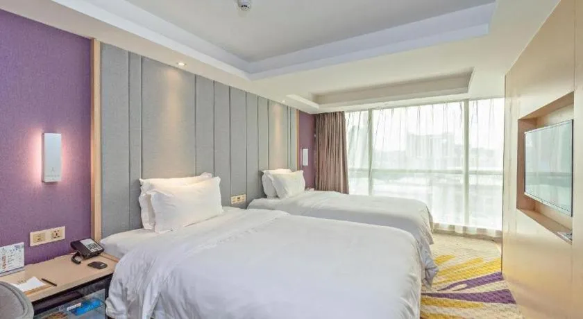 Bed in Lavande Hotels Guangzhou Baiyun Avenue North Metro Station