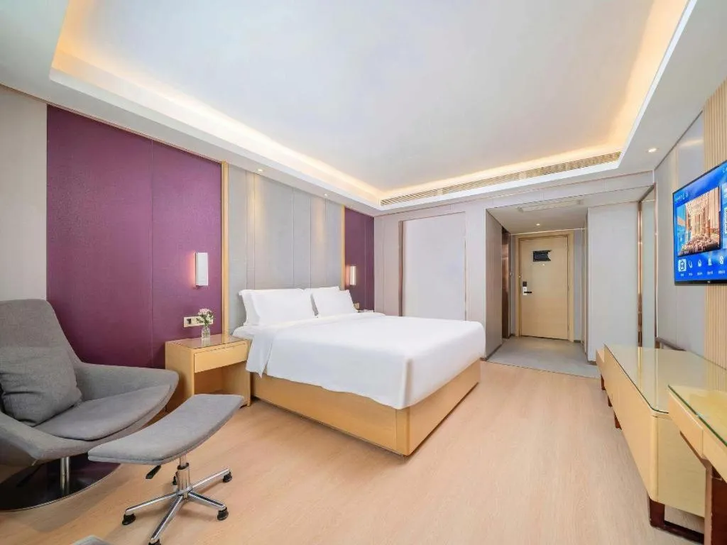 Bed in Lavande Hotels Guangzhou Baiyun Avenue North Metro Station