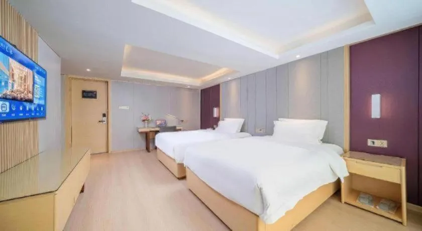 Bed in Lavande Hotels Guangzhou Baiyun Avenue North Metro Station