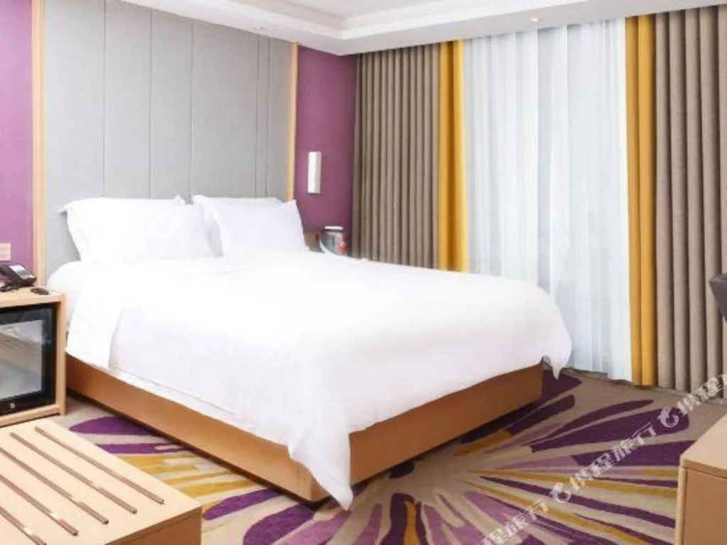 Bed in Lavande Hotels Guangzhou Baiyun Avenue North Metro Station