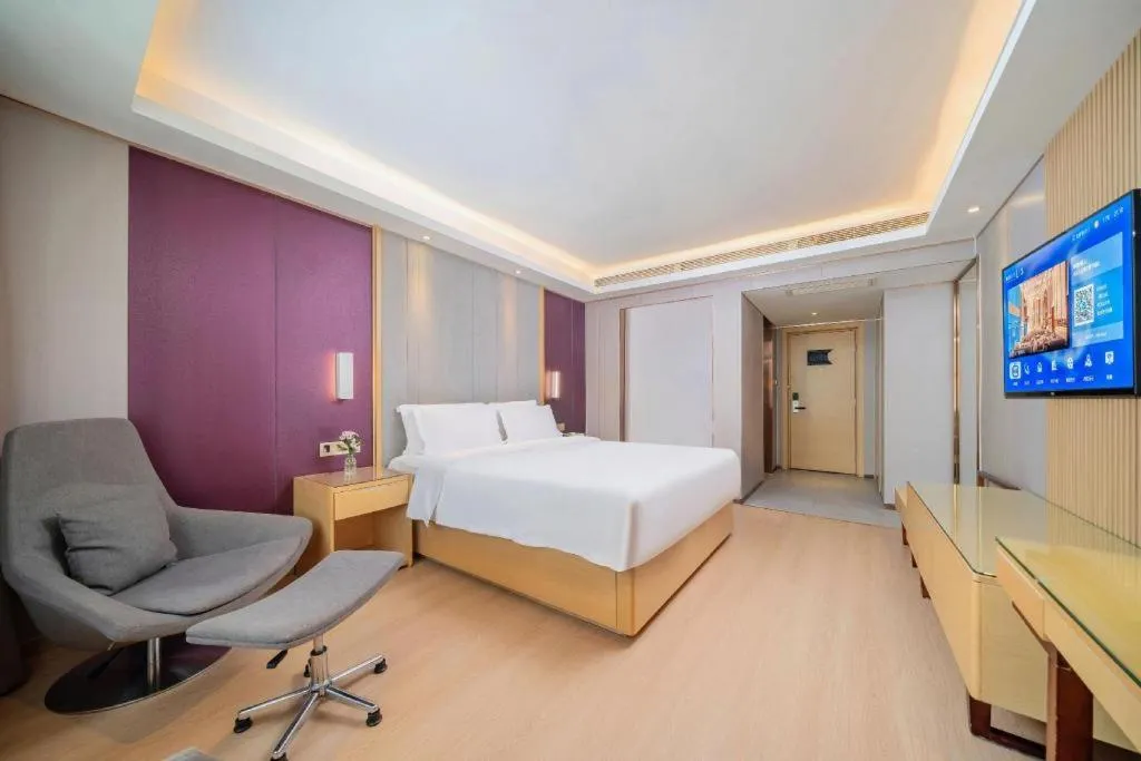 Bed in Lavande Hotels Guangzhou Baiyun Avenue North Metro Station