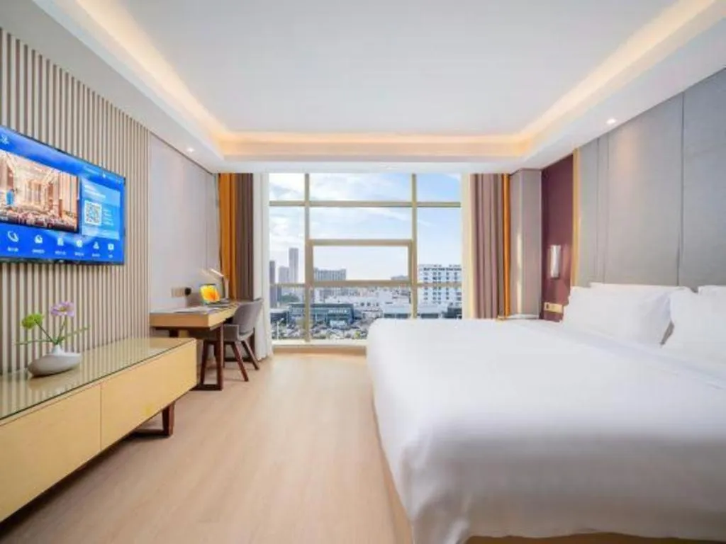Bed in Lavande Hotels Guangzhou Baiyun Avenue North Metro Station