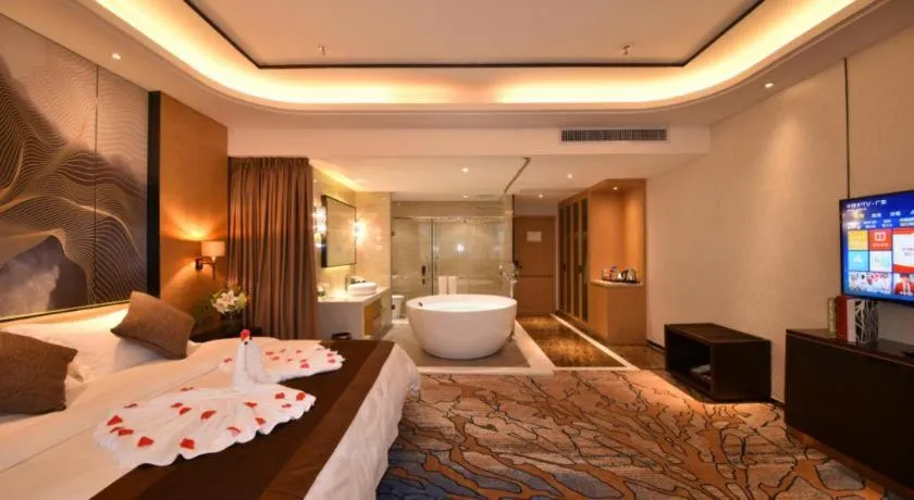 Bed in The Bmc Hotel