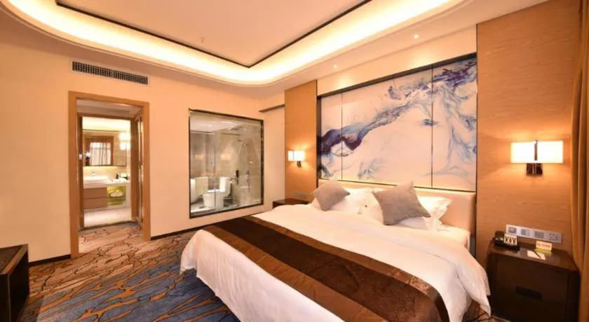 Bed in The Bmc Hotel