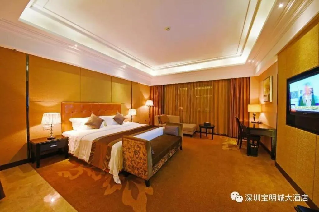 Bed in The Bmc Hotel