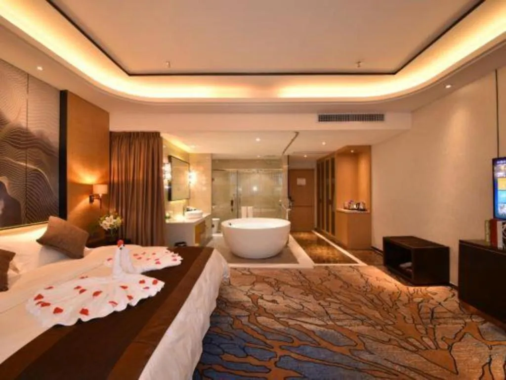 Bed in The Bmc Hotel