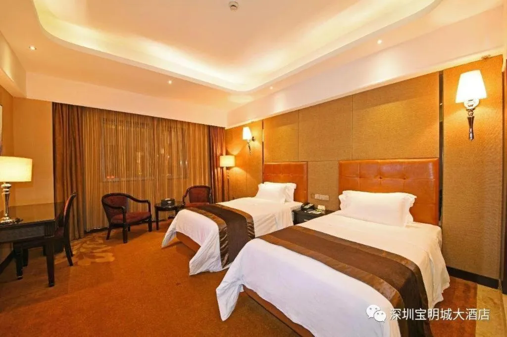 Bed in The Bmc Hotel