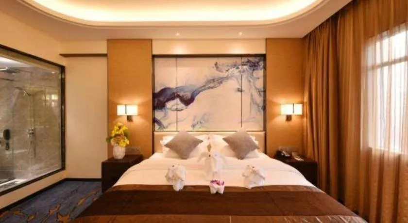 Bed in The Bmc Hotel