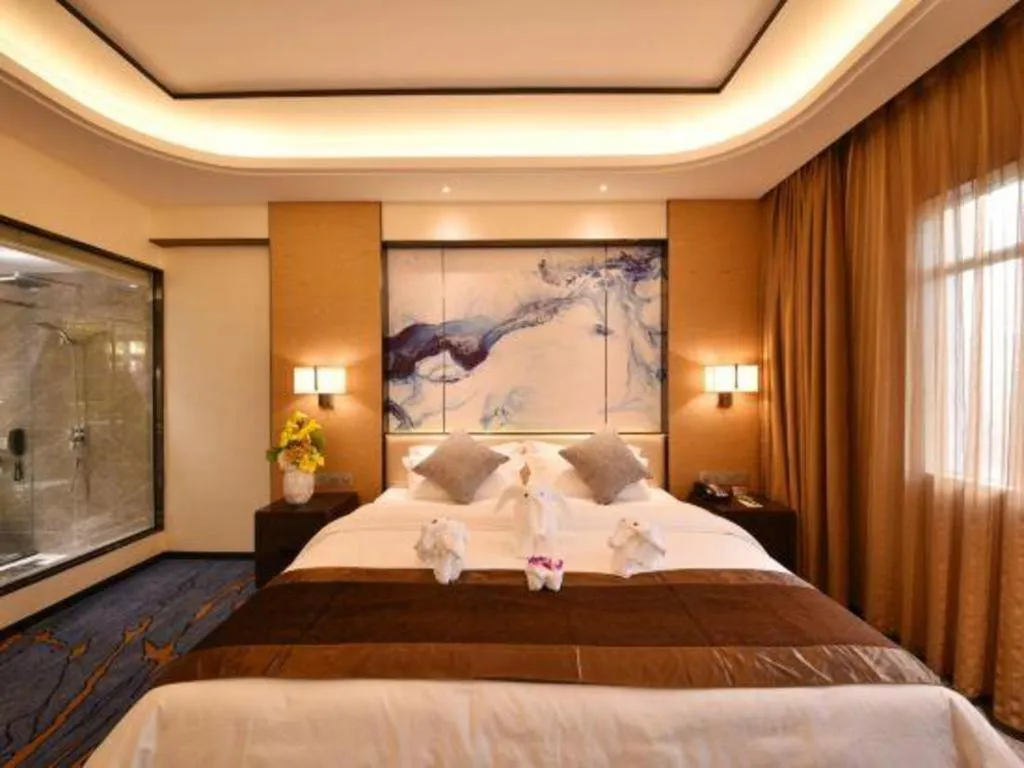 Bed in The Bmc Hotel