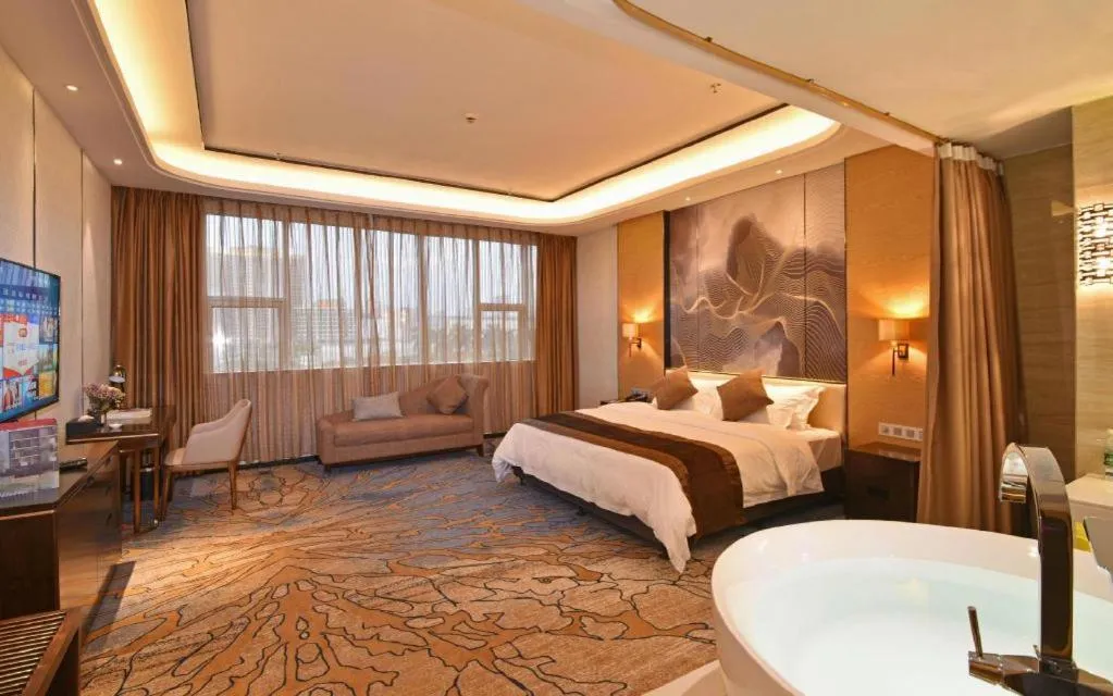 Bed in The Bmc Hotel