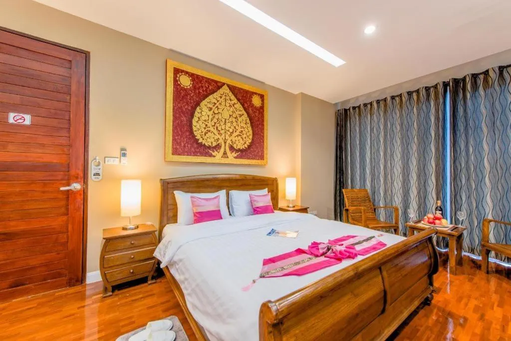 Bed in Dream Luxury Chiang Mai Pool Villa