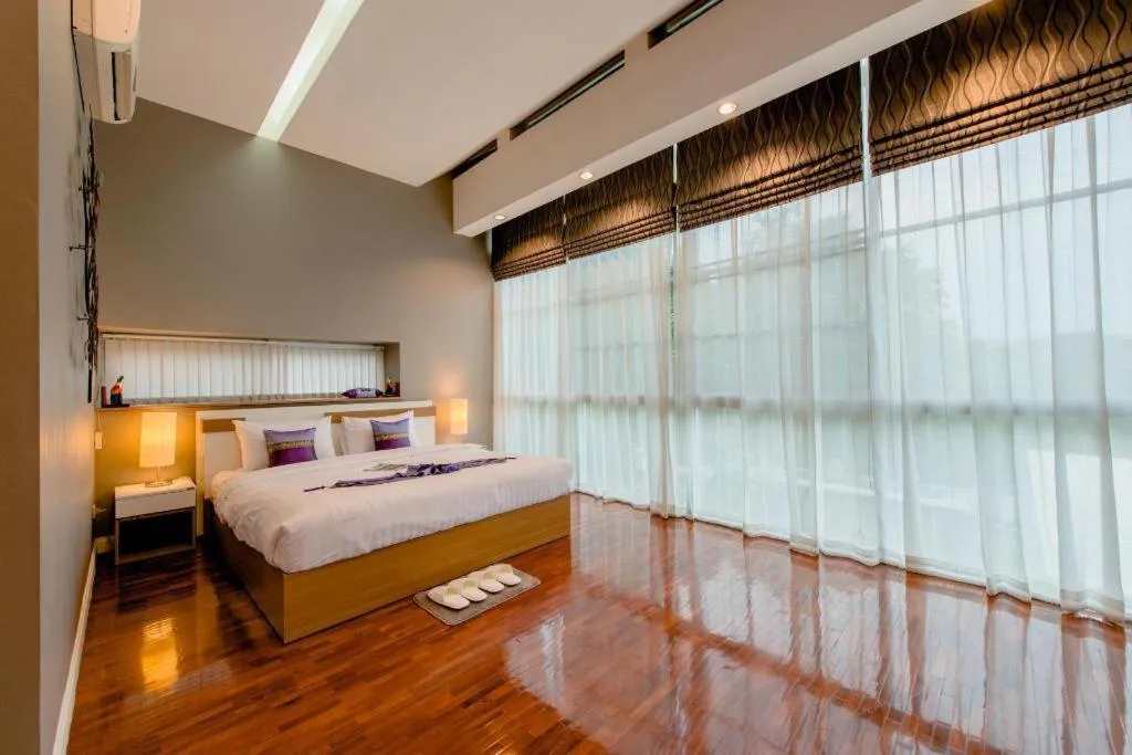 Bed in Dream Luxury Chiang Mai Pool Villa