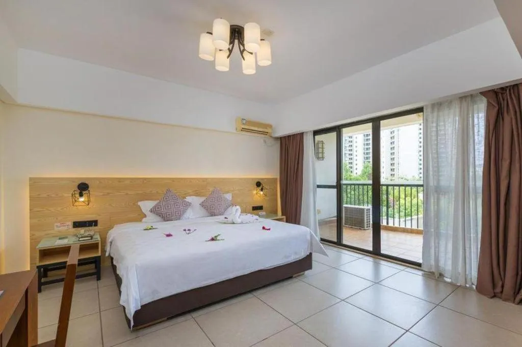 Bed in Yuhai International Resort Hotel