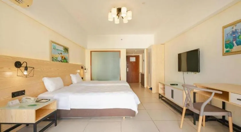 Bed in Yuhai International Resort Hotel