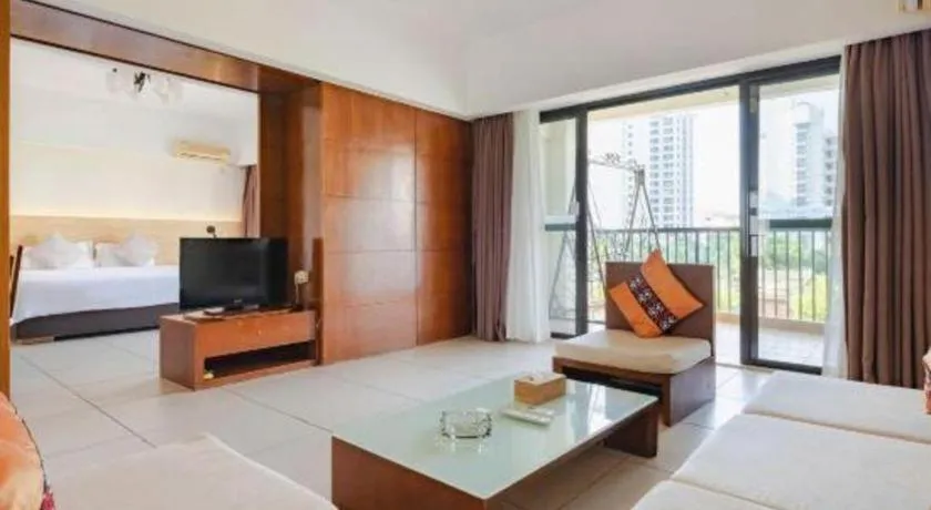 Bed in Yuhai International Resort Hotel