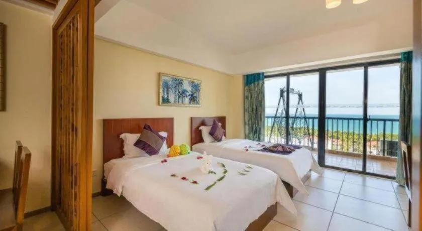 Bed in Yuhai International Resort Hotel