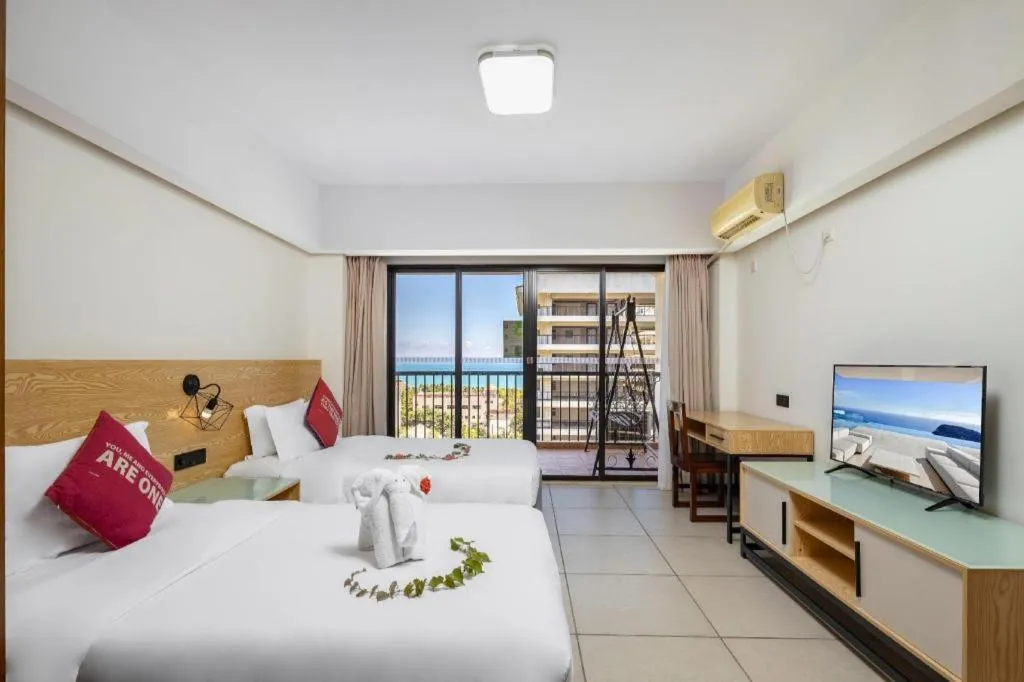 Bed in Yuhai International Resort Hotel