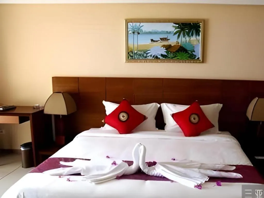 Bed in Yuhai International Resort Hotel