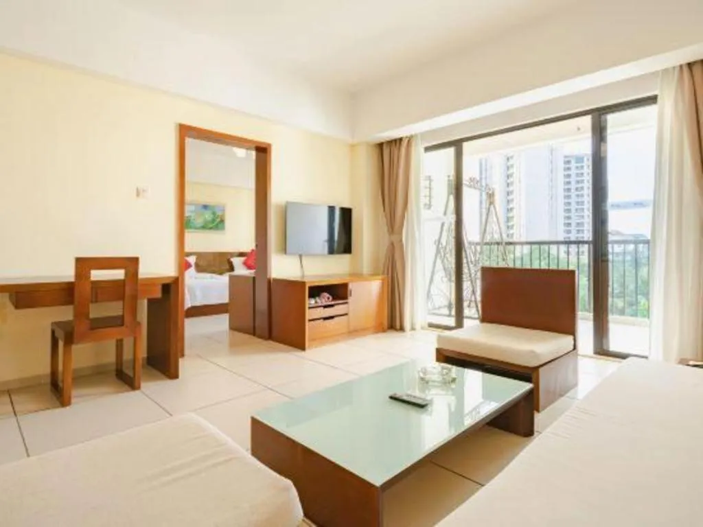 Bed in Yuhai International Resort Hotel