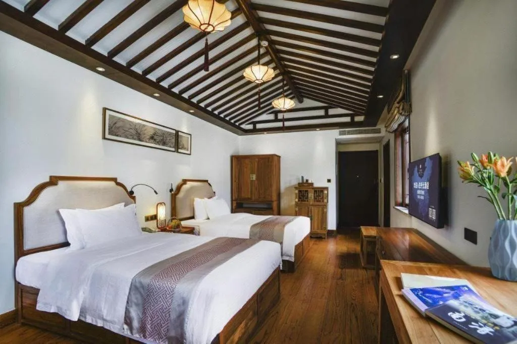 Bed in Maison New Century Nanxun Huzhou