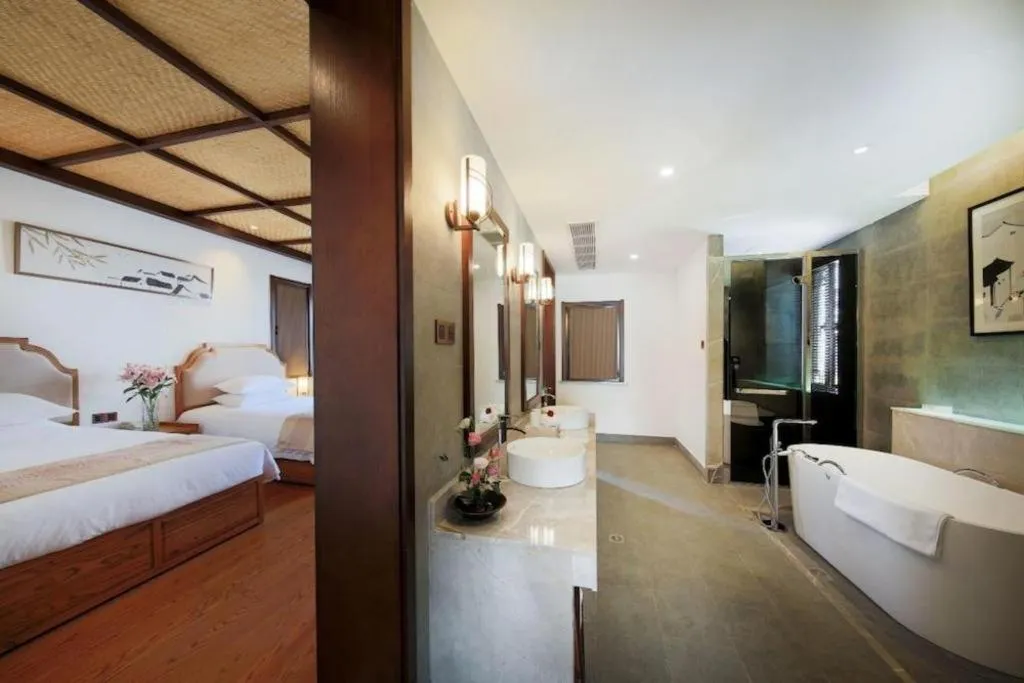 Bed in Maison New Century Nanxun Huzhou