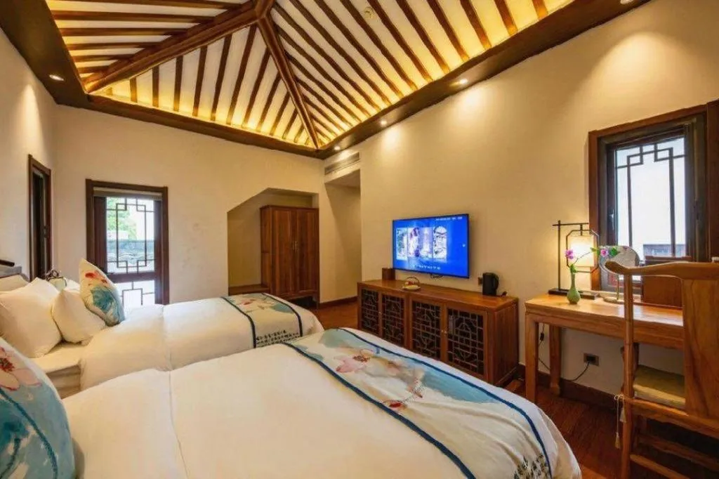 Bed in Maison New Century Nanxun Huzhou