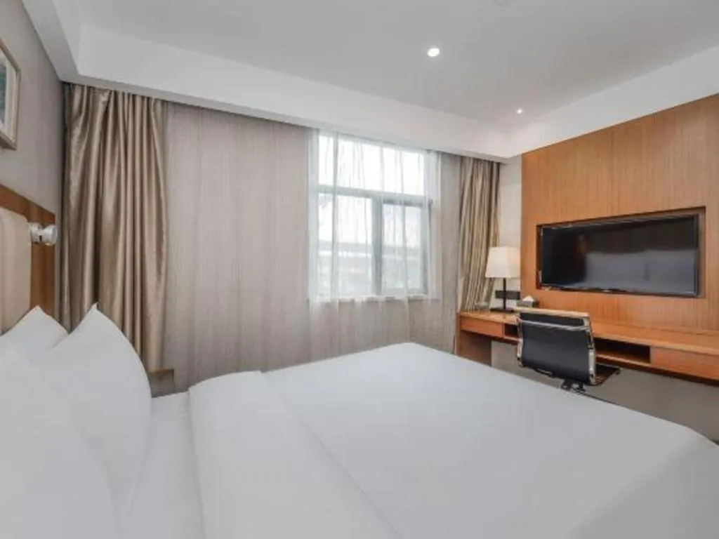 Bed in Yitel Hotel Shanghai Hongqiao Linkong Industrial Park Songhong Road Metro Station