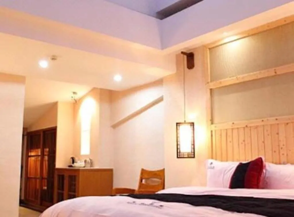 Bed in Shaoguan Palace International Resorts