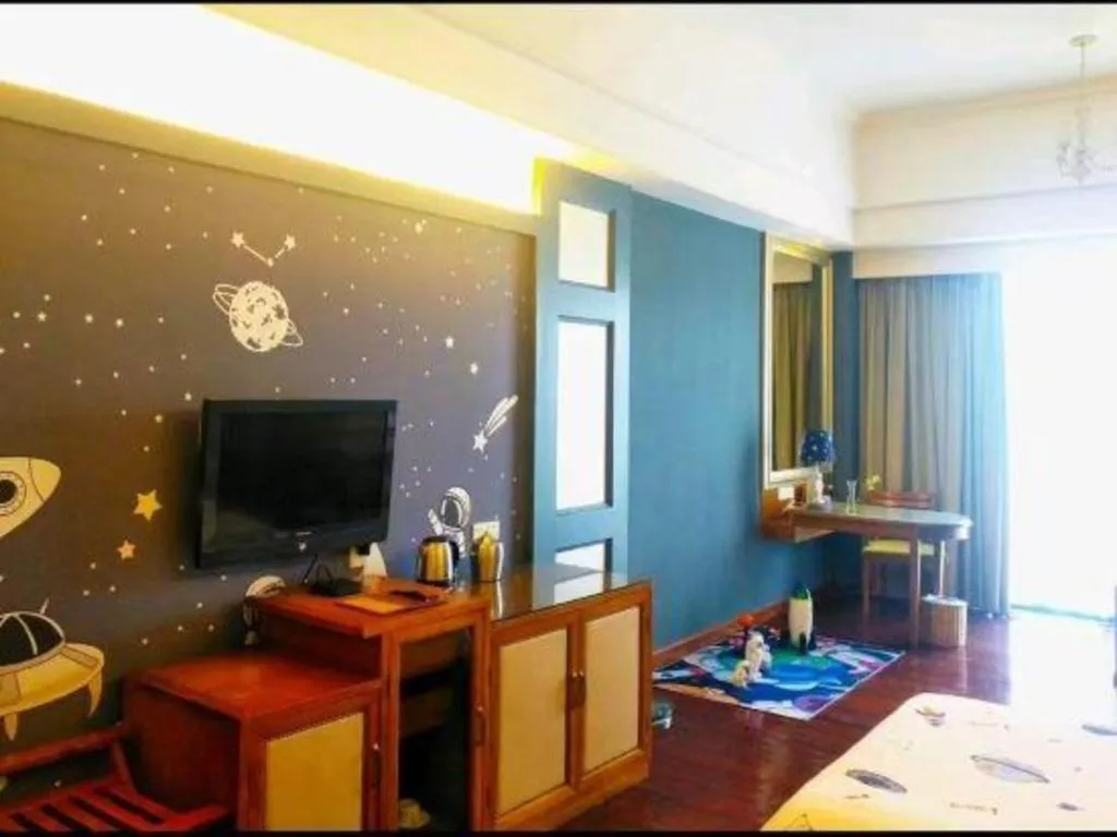 Bed in Shaoguan Palace International Resorts