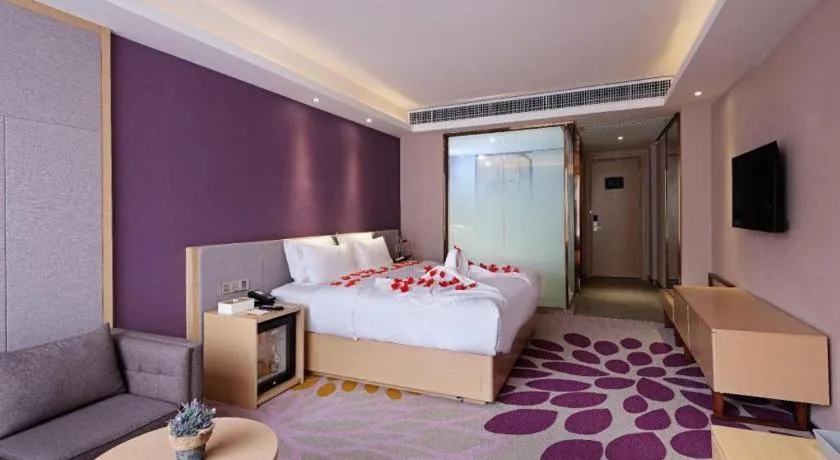 Bed in Lavande Hotels·Guangzhou Jiahe Wanggang Metro Station