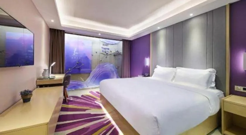 Bed in Lavande Hotels·Guangzhou Jiahe Wanggang Metro Station