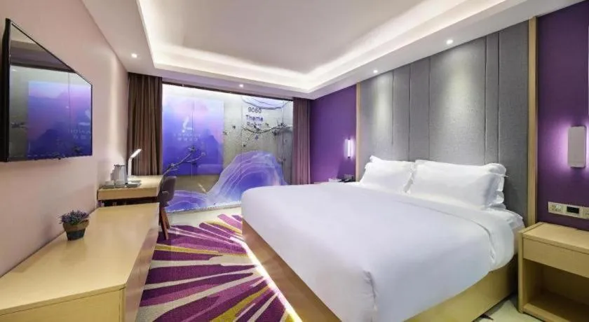 Bed in Lavande Hotels·Guangzhou Jiahe Wanggang Metro Station