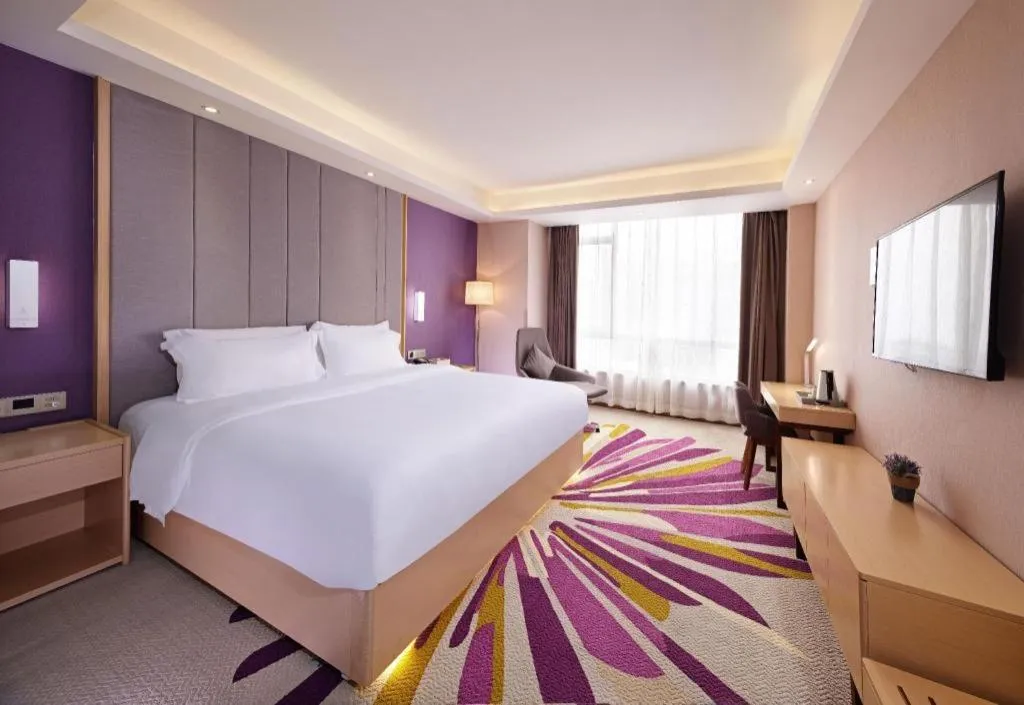 Bed in Lavande Hotels·Guangzhou Jiahe Wanggang Metro Station