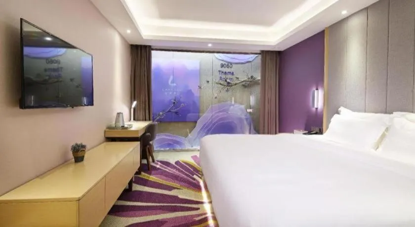 Bed in Lavande Hotels·Guangzhou Jiahe Wanggang Metro Station