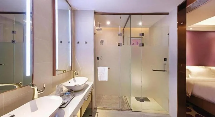 Bed in Lavande Hotels·Guangzhou Jiahe Wanggang Metro Station