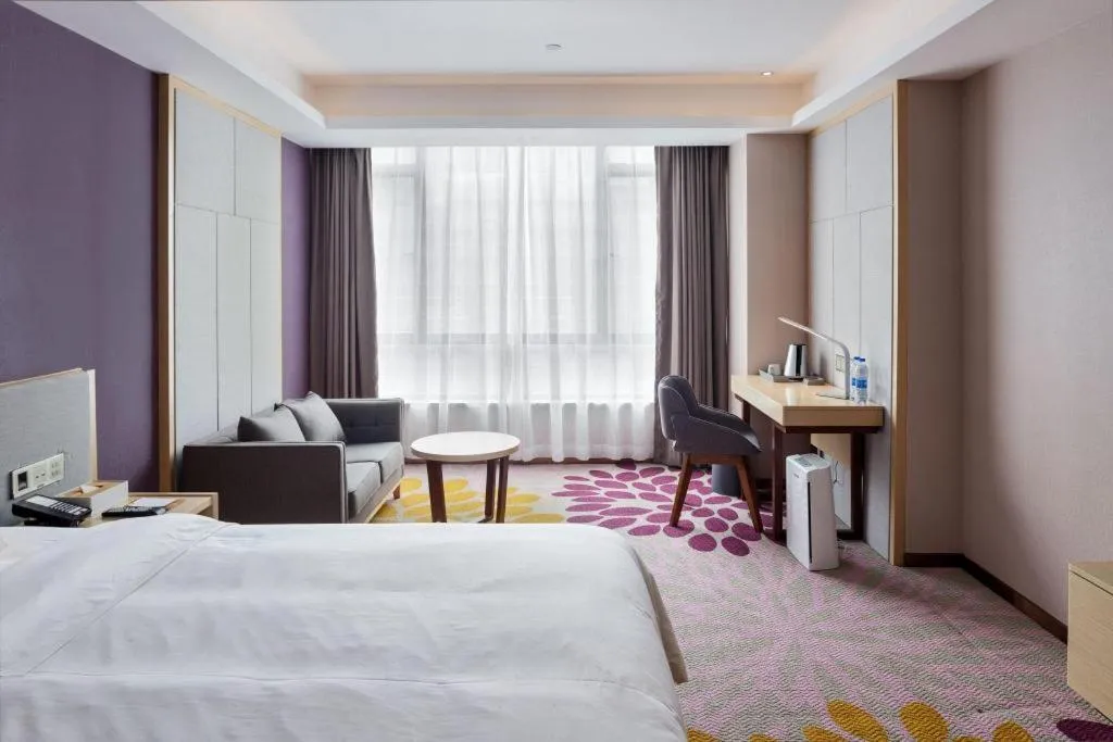 Bed in Lavande Hotels·Guangzhou Jiahe Wanggang Metro Station