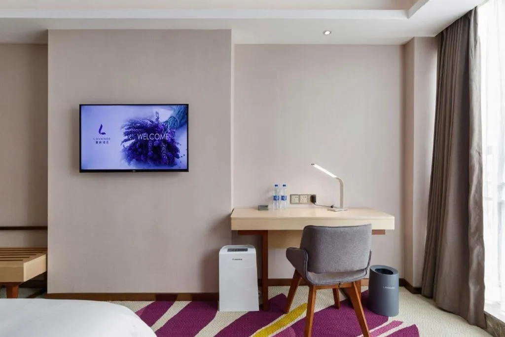 Bed in Lavande Hotels·Guangzhou Jiahe Wanggang Metro Station