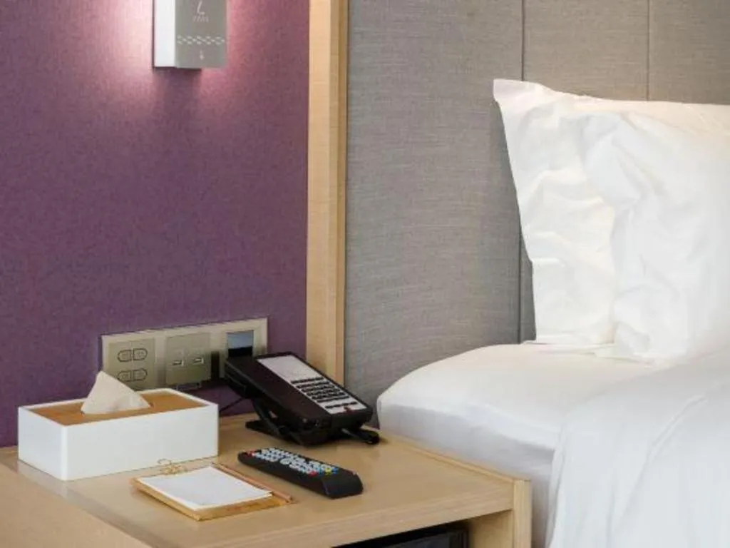 Bed in Lavande Hotels·Guangzhou Jiahe Wanggang Metro Station