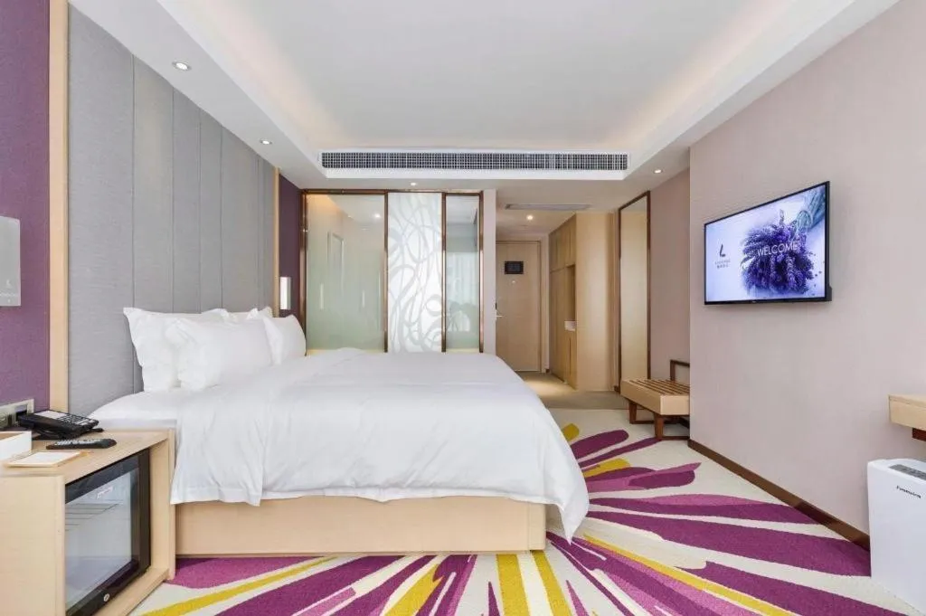 Bed in Lavande Hotels·Guangzhou Jiahe Wanggang Metro Station