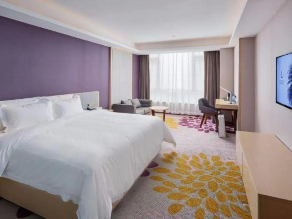 Bed in Lavande Hotels·Guangzhou Jiahe Wanggang Metro Station