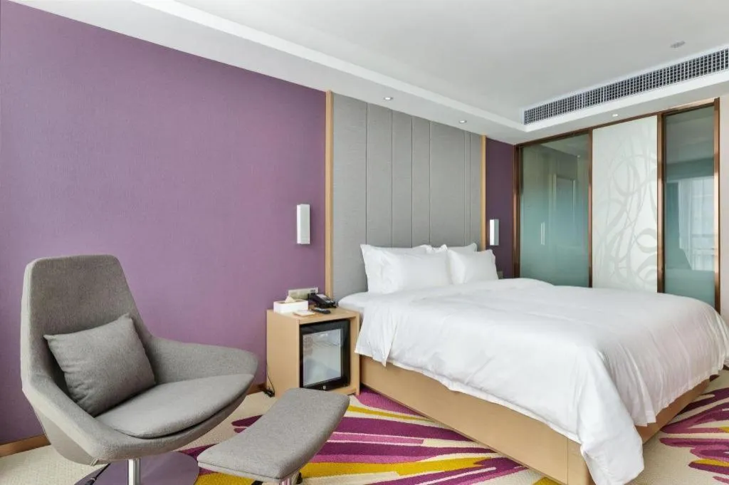 Bed in Lavande Hotels·Guangzhou Jiahe Wanggang Metro Station