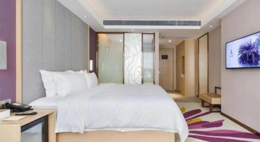 Bed in Lavande Hotels·Guangzhou Jiahe Wanggang Metro Station