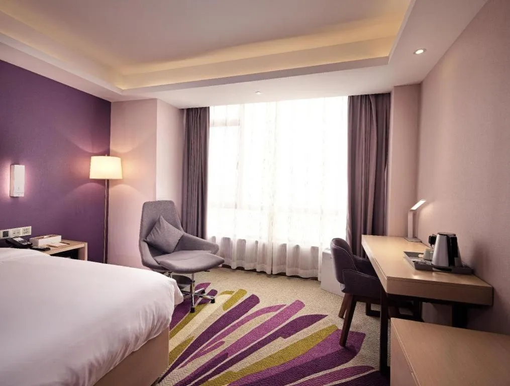 Bed in Lavande Hotels·Guangzhou Jiahe Wanggang Metro Station